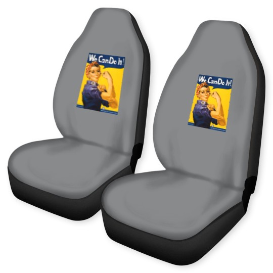 Discover We Can Do It! Rosie the Riveter Vintage WW2 Car Seat Covers