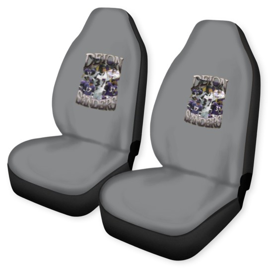 Discover Deion Sanders Ravens Vintage 90's Style Car Seat Covers