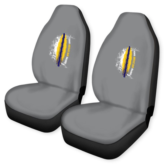Discover Surfing New Zealand Lover Car Seat Covers