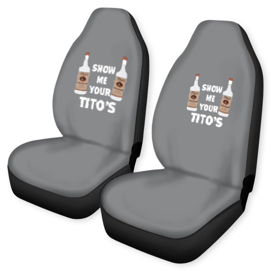 Discover TITOS Vodka Car Seat Covers - Tito Vodka Handmade Unisex