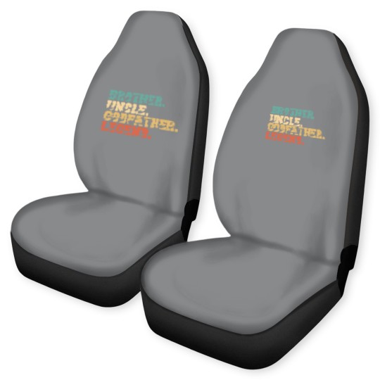 Discover brother uncle godfather legend Car Seat Covers