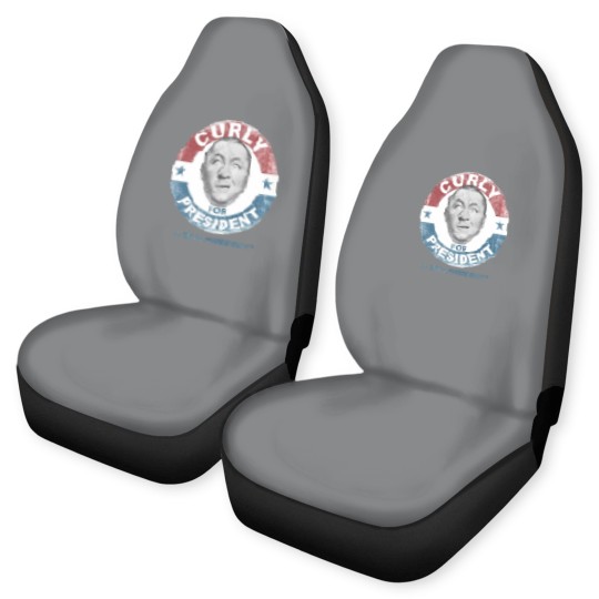 Discover Three Stooges Curly for President Car Seat Covers