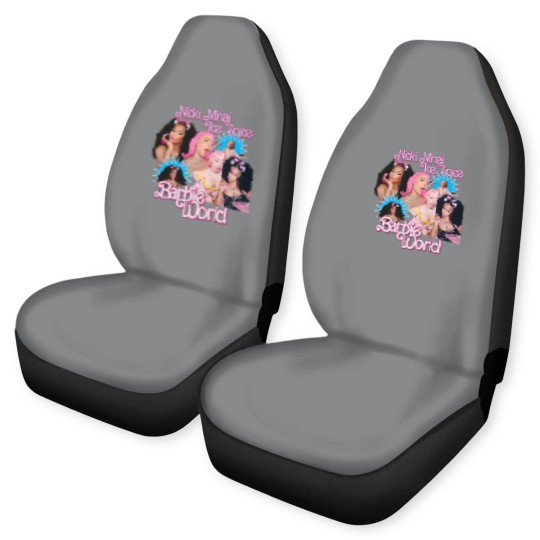 Discover Nicki Minaj x Ice Spice Barbie World Vintage Car Seat Covers