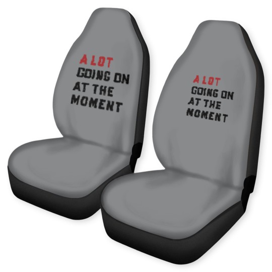 Discover A Lot Going On At The Moment Glitter Effect Car Seat Covers, Concert Car Seat Covers, TS Concert Car Seat Covers