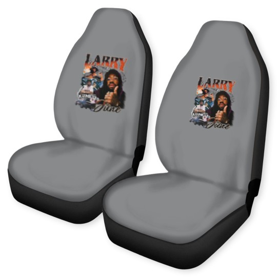 Discover Larry June Unisex Car Seat Covers larry june,larry june Car Seat Covers,good job larry,orange Car Seat Covers