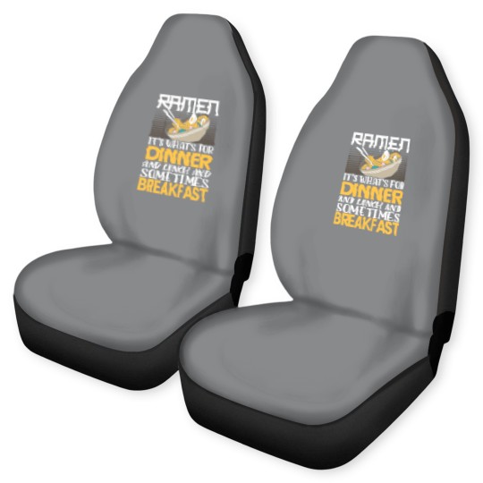 Discover Ramen Japanese Noodle Soup Eater Food Lover Foodie Car Seat Covers