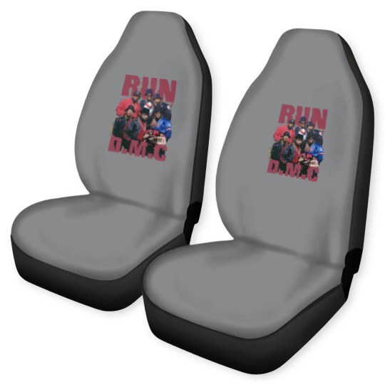Discover Run D.M.C Streetwear Gifts Car Seat Covers Hip Hop 90s Vintage Retro Graphic Car Seat Covers Rap Car Seat Covers