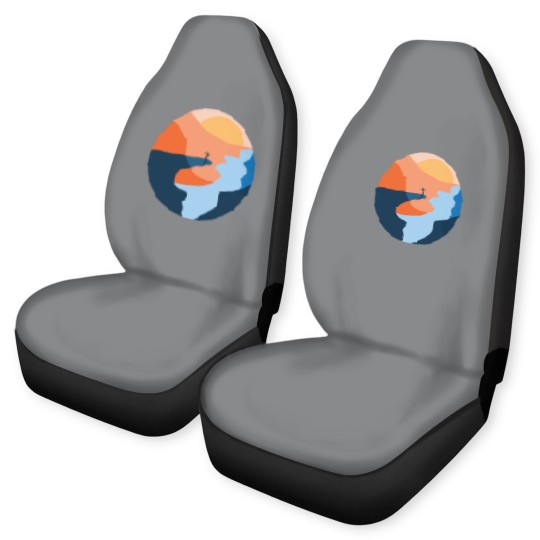 Discover Trolltunga Fjord Norway Souvenir Gift Car Seat Covers