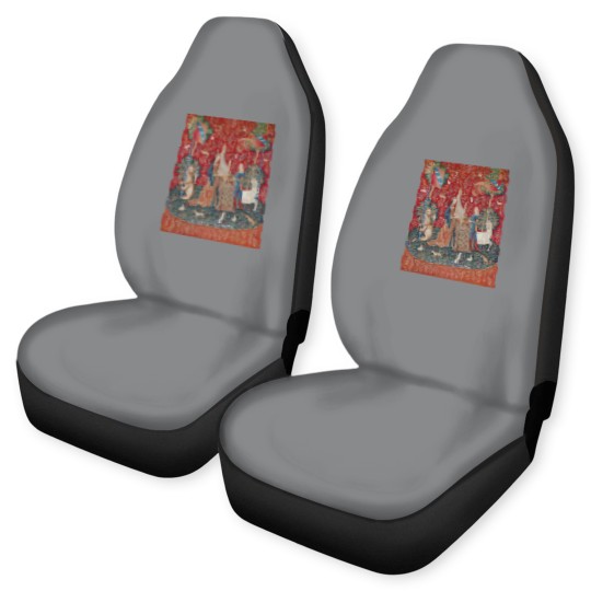 Discover Lady and Unicorn Medieval Tapestry Car Seat Covers