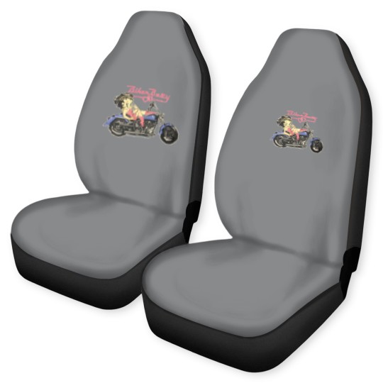 Discover 1993 Biker Betty Boop vintage motorcycle Car Seat Covers Car Seat Covers