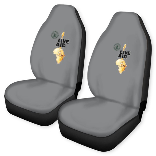 Discover Live Aid Concert Music Gig Event Live 1985 Wembley 80s Car Seat Covers