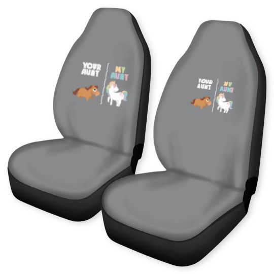 Discover Unicorn Aunt Car Seat Covers