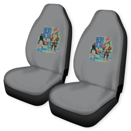 Discover NK on The Block  Vintage Unisex Car Seat Covers, New Kids Tour Car Seat Covers, New Kid on The Block NKOT Block Car Seat Covers