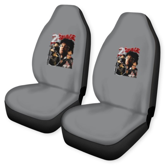 Discover Limited 21 Savage Vintage 90s Car Seat Covers, Gift For Woman and Man Unisex Car Seat Covers