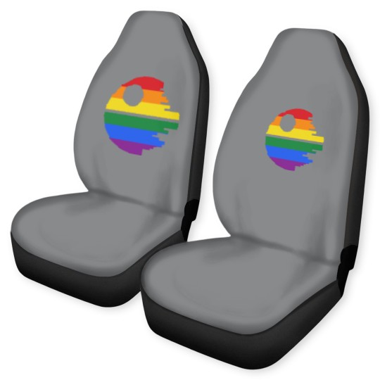 Discover Rainbow Death Star Car Seat Covers