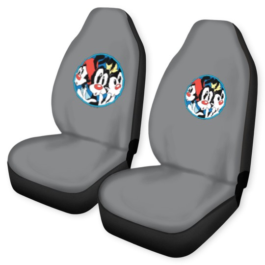 Discover Animaniacs | Warner Siblings Circle Graphic Car Seat Covers