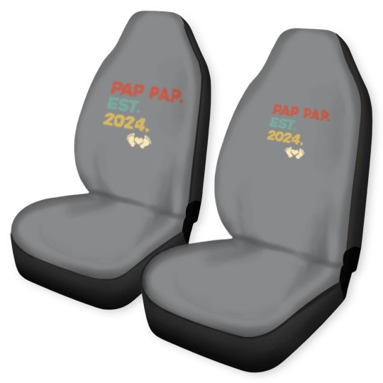 Discover Pap Pap Est 2023 Pap Pap To Be Established 2023 Car Seat Covers