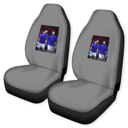 Discover Roger Federer and Rafael Nadal Car Seat Covers, Roger Federer 20 Grand Slams Car Seat Covers