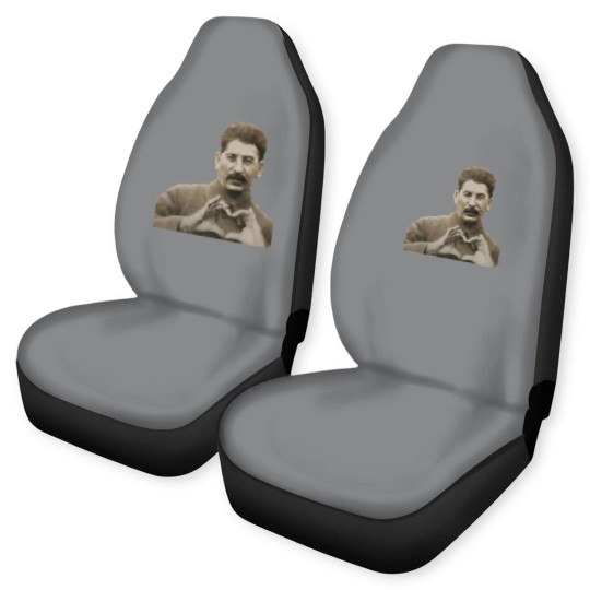 Discover Stalin Heart Hands Car Seat Covers