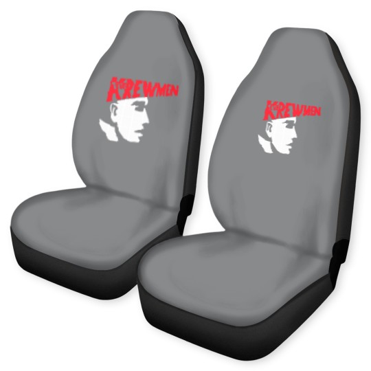Discover Vintage The Krewmen Pure Rockabilly Psychobilly Music Big Printed Car Seat Covers