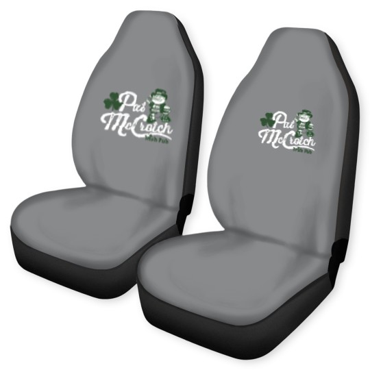Discover Pats Mccrotch Irish Pub Leprechaun Funny St Patricks Day Car Seat Covers