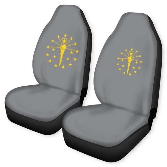 Discover Indiana State Flag Car Seat Covers