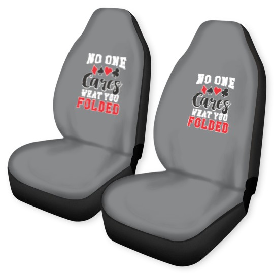Discover no one cares what you folded gift Car Seat Covers