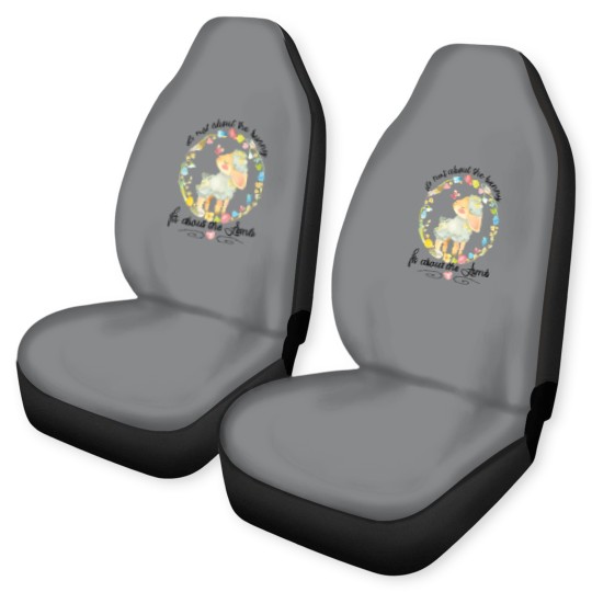 Discover Christian Easter Not About The Bunny Floral Lamb Car Seat Covers