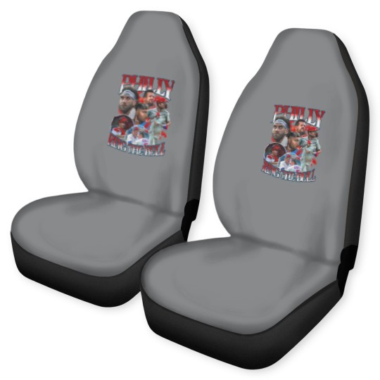 Discover Philly Ring The Bell Car Seat Covers, Jose Alvarado Bryce Harper Car Seat Covers