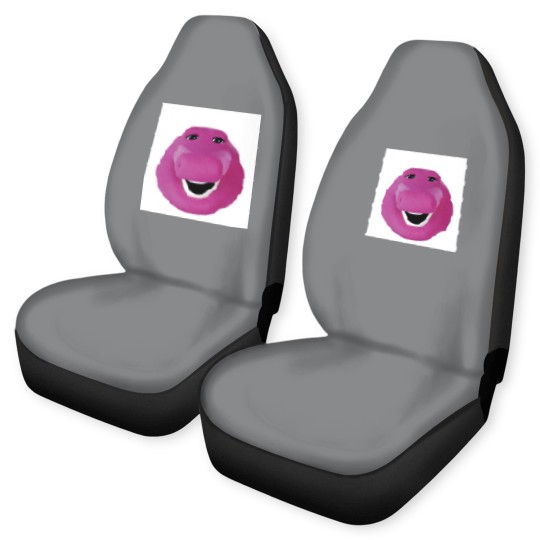 Discover Barney Face Car Seat Covers