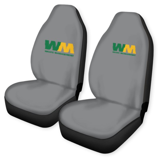 Discover WASTE MANAGEMENT LOGO Car Seat Covers