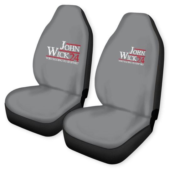 Discover John Wick 24 Car Seat Covers