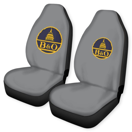 Discover Vintage B&O railroad logo - Railroad - Car Seat Covers