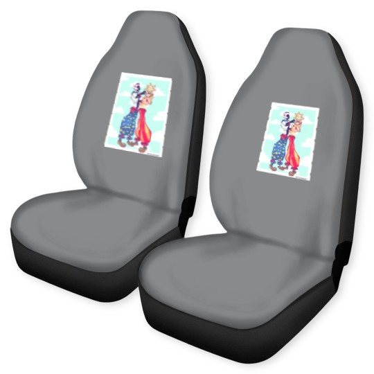Discover Sun and Moon fnaf Long Car Seat Covers