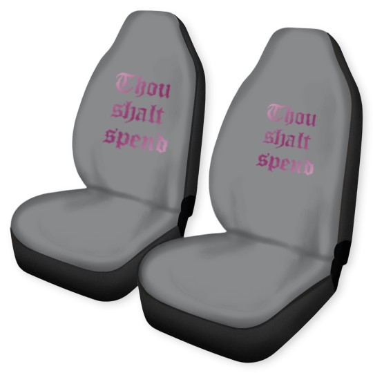 Discover Thou Shalt Spend As worn by Ashley Tisdale Car Seat Covers