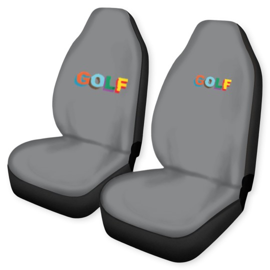 Discover Multi color 3D Golf Wang Car Seat Covers