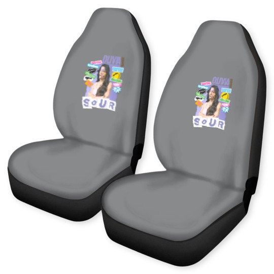 Discover Vintage Olivia Rodrigo Car Seat Covers, Olivia Rodrigo Sour Tour Music Car Seat Covers