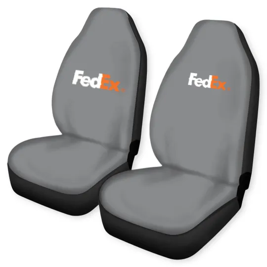 Discover FedEx Ground Delivery Logo Car Seat Covers