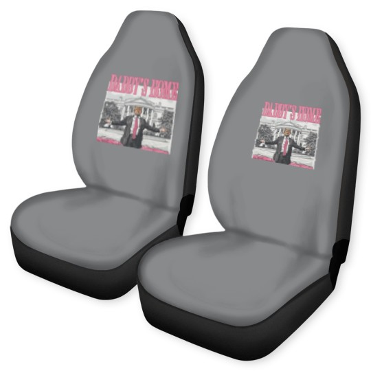 Discover Daddys Home Trump 2024 Car Seat Covers