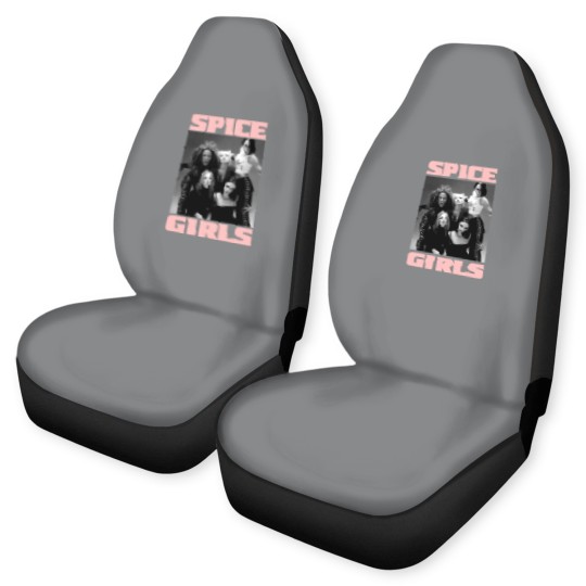 Discover Vintage 90s Spice Girls Graphic Unisex Black Car Seat Covers
