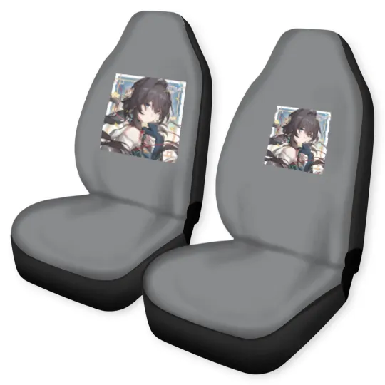 Discover Honkai Star Hail - Ruan Mei  Valentines Day Artwork 2024 Car Seat Covers