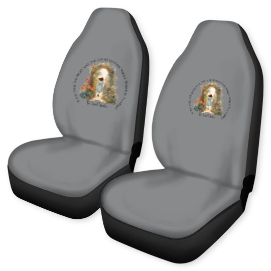 Discover The Secret Garden Art Car Seat Covers