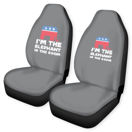 Discover I'm The Elephant In The Room Republican Gift Car Seat Covers