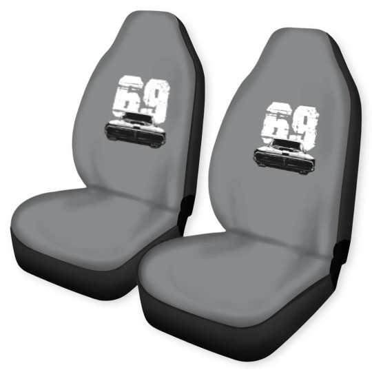 Discover 1969 Mercury Cougar Front View with Year Car Seat Covers