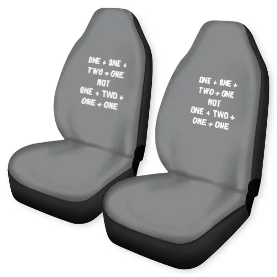 Discover Clue Quote Car Seat Covers