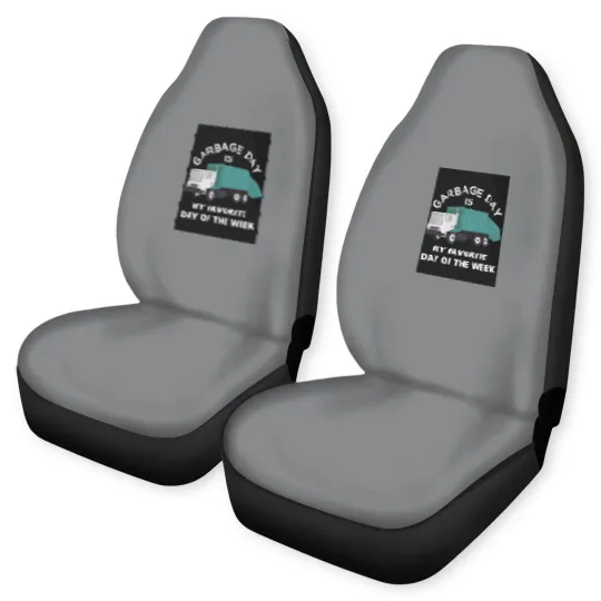 Discover Garbage Day Is My Favorite Day Car Seat Covers
