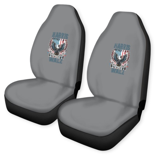 Discover Harris Walz Car Seat Covers, Kamala Harris Walz 2024 Car Seat Covers, Madam President Car Seat Covers