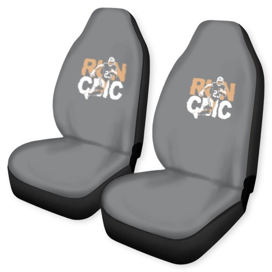 Discover San Francisco Christian McCaffrey "RUN CMC" Car Seat Covers