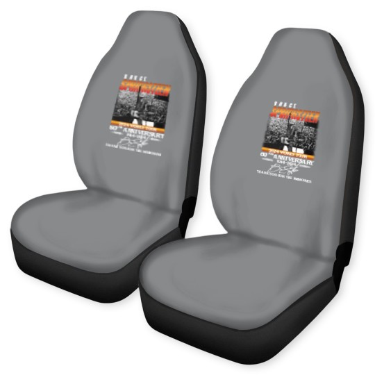 Discover Bruce Springsteen 2024 Tour Car Seat Covers, Bruce Springsteen 60th Anniversary Car Seat Covers