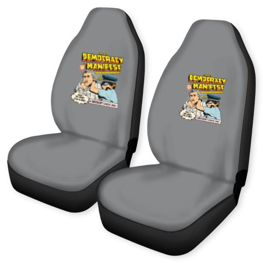 Discover This Is Democracy Manifest Iconic Car Seat Covers | I See You Know Your Judo Well